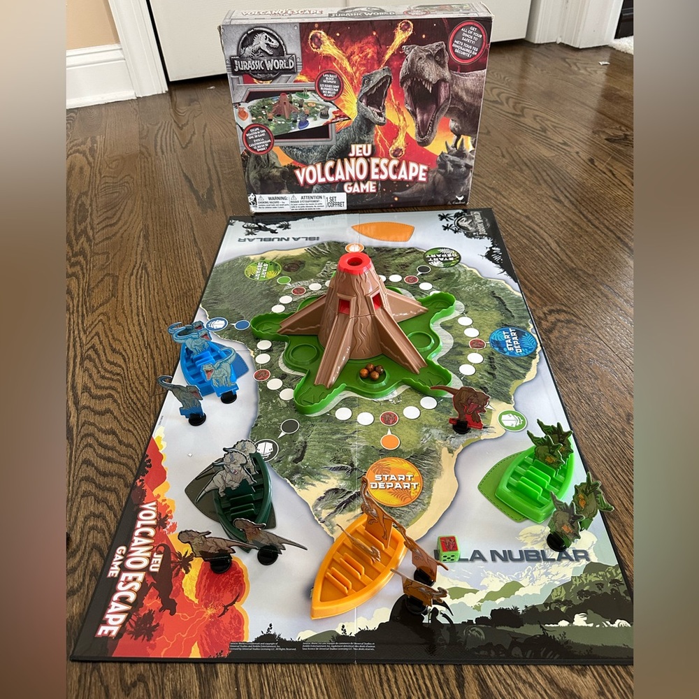 Volcano Escape Dinosaur Game